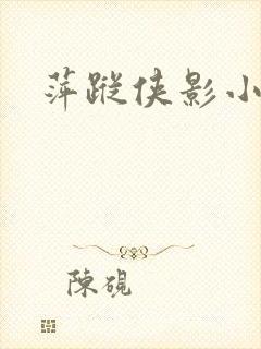 萍踪侠影小说