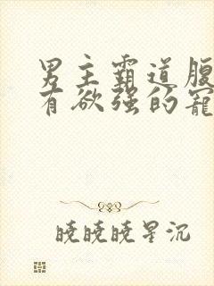 男主霸道腹黑占有欲强的宠文
