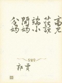 分开端庄高贵的妈妈小说免费阅读