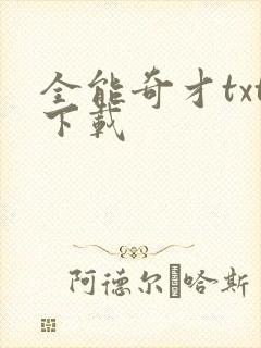 全能奇才txt下载