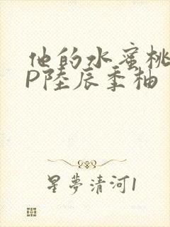 他的水蜜桃POP陆辰季柚
