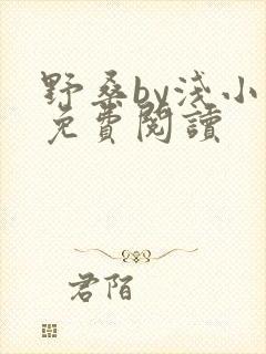 野桑by浅小说免费阅读