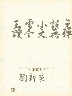 王雪小说免费阅读全文无弹窗