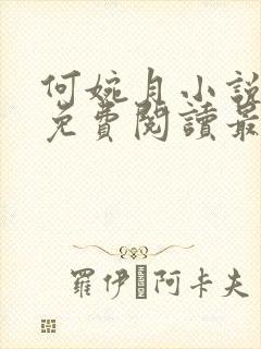 何婉月小说全文免费阅读最新章节封面