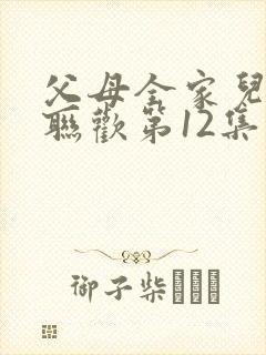 父母全家儿女大联欢第12集
