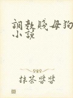 调教贱母狗sm小说