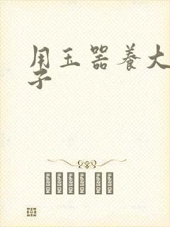 用玉器养大的皇子