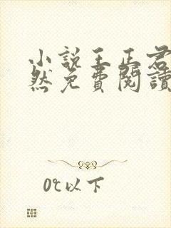 小说王正君李依然免费阅读
