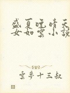 盛夏晚晴天之美女如云小说