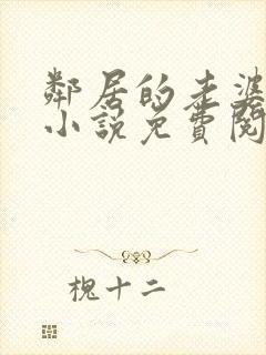 邻居的老婆王曼小说免费阅读