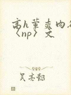 高h荤爽肉欲文〈np〉文