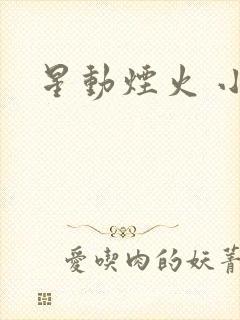 星动烟火 小说