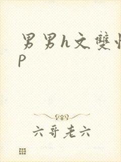 男男h文双性np封面