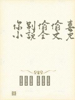 你别偷偷喜欢我小说全文免费阅读