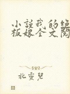 小说我的绝色老板娘全文阅读
