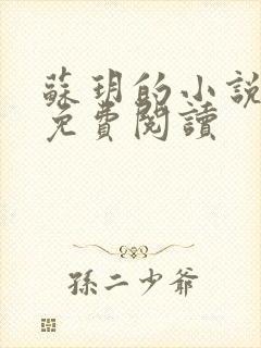 苏玥的小说全文免费阅读