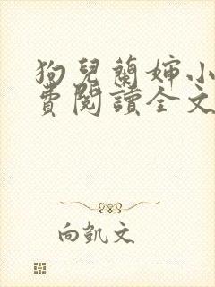 狗儿兰婶小说免费阅读全文