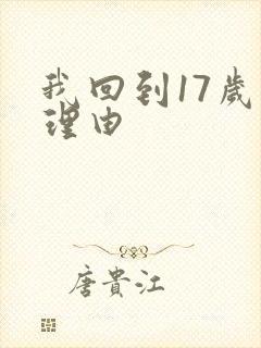我回到17岁的理由