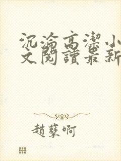 沉沦高洁小说全文阅读最新章节更新