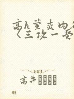 高h荤爽肉欲文〈三攻一受