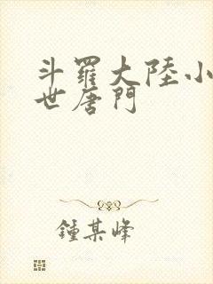 斗罗大陆小说绝世唐门