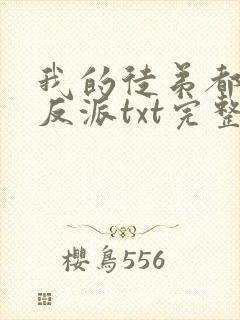 我的徒弟都是大反派txt完整无错版