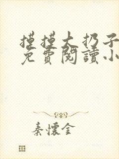 摸摸大扔子小说免费阅读小说