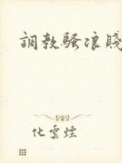 调教骚浪贱母狗