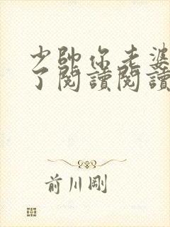 少帅你老婆又跑了阅读阅读全文封面