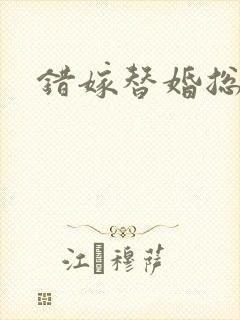 错嫁替婚总裁