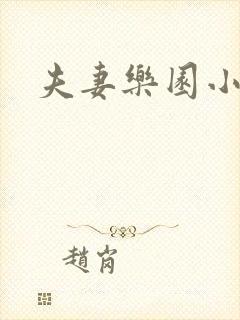 夫妻乐园小说