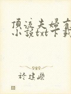 顶流夫妇有点甜小说txt下载
