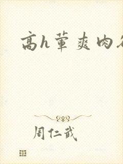 高h荤爽肉欲文