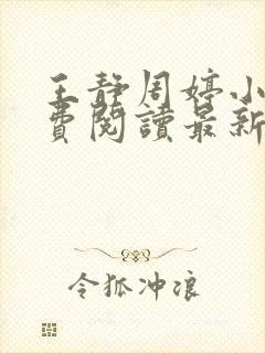 王静周婷小说免费阅读最新章节更新