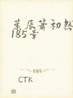 叶辰萧初然第3185章封面