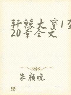 轩辕大宝1至720章全文