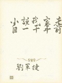 小说我家老婆来自一千年前全本阅读封面