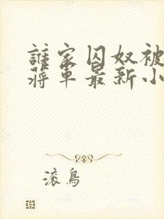 谁家囚奴被疯批蒋军最新小说免费阅读