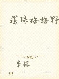 还珠格格野传封面