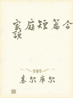 家庭短篇合集小说