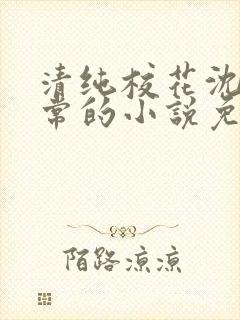 清纯校花沈柔日常的小说免费阅读封面