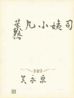叶凡小姨司空嫣然