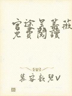 官途吴蔷薇全文免费阅读
