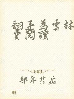 翻手为云林云免费阅读封面