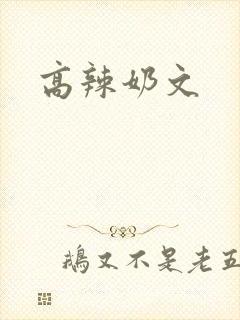 高辣奶文封面