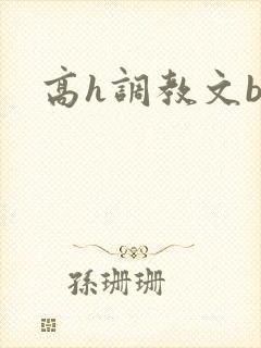 高h调教文bl封面