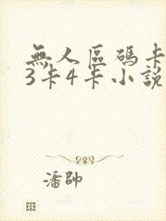 无人区码卡二卡3卡4卡小说