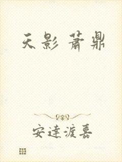 天影 萧鼎封面