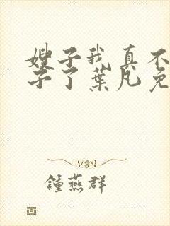 嫂子我真不是傻子了叶凡免费阅读全文小说