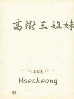 高树三姐妹小说封面
